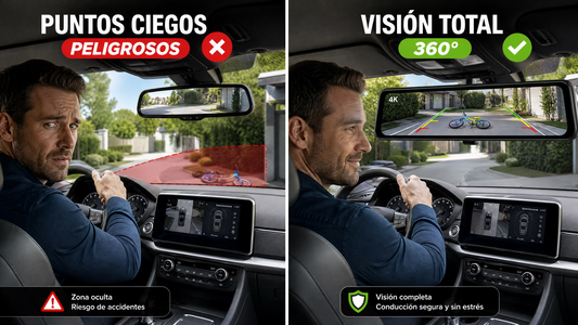 Retrovisor CarPlay Android Auto Colombia | Pantalla Táctil para Carro