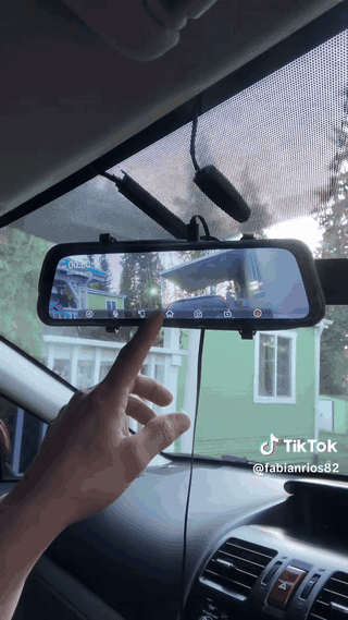 Retrovisor CarPlay Android Auto Colombia | Pantalla Táctil para Carro